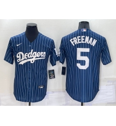 Men Los Angeles Dodgers 5 Freddie Freeman Navy Cool Base Stitched Jersey Men Los Angeles Dodgers 5 Freddie Freeman Navy Cool Base Stitched Jersey