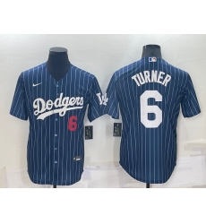 Men Los Angeles Dodgers 6 Trea Turner Navy Cool Base Stitched Baseball Jersey Men Los Angeles Dodgers 6 Trea Turner Navy Cool Base Stitched Baseball Jersey
