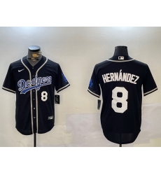 Men Los Angeles Dodgers 8 Enrique Hernandez Black 2024 World Series Cool Base Stitched Baseball Jersey 9 Men Los Angeles Dodgers 8 Enrique Hernandez Black 2024 World Series Cool Base Stitched Baseball Jersey 9