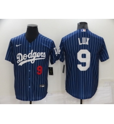 Men Los Angeles Dodgers 9 Gavin Lux Navy Cool Base Stitched Jerseys Men Los Angeles Dodgers 9 Gavin Lux Navy Cool Base Stitched Jerseys