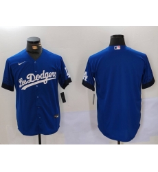 Men Los Angeles Dodgers Blank Blue City Connect Cool Base Stitched Baseball Jersey 2 Men Los Angeles Dodgers Blank Blue City Connect Cool Base Stitched Baseball Jersey 2