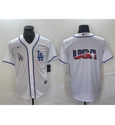 Men Los Angeles Dodgers Gig logo White Cool Base Stitched Baseball Jersey Men Los Angeles Dodgers Gig logo White Cool Base Stitched Baseball Jersey