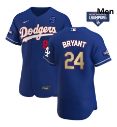 Men Los Angeles Dodgers Kobe Bryant Gold Program Designed Edition Blue Flex Base Stitched Jersey Men Los Angeles Dodgers Kobe Bryant Gold Program Designed Edition Blue Flex Base Stitched Jersey