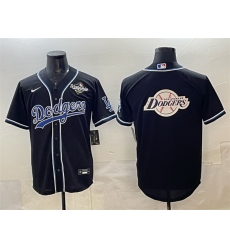 Men Los Angeles Dodgers Team Big Logo Black Fashion 2025 World Series Cool Base Stitched Baseball Jersey 003 Men Los Angeles Dodgers Team Big Logo Black Fashion 2025 World Series Cool Base Stitched Baseball Jersey 003