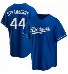 Men Nike Los Angeles Dodgers Darryl Strawberry #44 Blue Cool Base Stitched MLB Jersey Men Nike Los Angeles Dodgers Darryl Strawberry #44 Blue Cool Base Stitched MLB Jersey