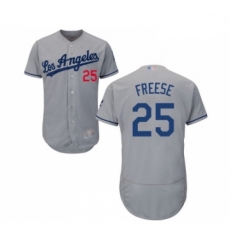 Mens Los Angeles Dodgers 25 David Freese Grey Road Flex Base Authentic Collection Baseball Jersey Mens Los Angeles Dodgers 25 David Freese Grey Road Flex Base Authentic Collection Baseball Jersey