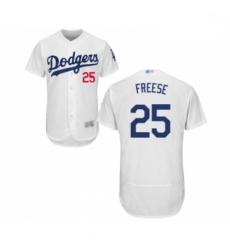 Mens Los Angeles Dodgers 25 David Freese White Home Flex Base Authentic Collection Baseball Jersey Mens Los Angeles Dodgers 25 David Freese White Home Flex Base Authentic Collection Baseball Jersey
