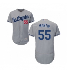 Mens Los Angeles Dodgers 55 Russell Martin Grey Road Flex Base Authentic Collection Baseball Jersey Mens Los Angeles Dodgers 55 Russell Martin Grey Road Flex Base Authentic Collection Baseball Jersey