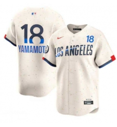 Men's Los Angeles Dodgers Yoshinobu Yamamoto Nike Cream 2024 City Connect Limited Player Jersey Men's Los Angeles Dodgers Yoshinobu Yamamoto Nike Cream 2024 City Connect Limited Player Jersey
