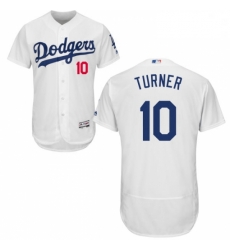 Mens Majestic Los Angeles Dodgers 10 Justin Turner White Home Flex Base Authentic Collection MLB Jersey Mens Majestic Los Angeles Dodgers 10 Justin Turner White Home Flex Base Authentic Collection MLB Jersey