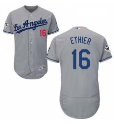 Mens Majestic Los Angeles Dodgers 16 Andre Ethier Authentic Grey Road 2017 World Series Bound Flex Base Jersey Mens Majestic Los Angeles Dodgers 16 Andre Ethier Authentic Grey Road 2017 World Series Bound Flex Base Jersey