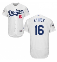 Mens Majestic Los Angeles Dodgers 16 Andre Ethier Authentic White Home 2017 World Series Bound Flex Base Jersey Mens Majestic Los Angeles Dodgers 16 Andre Ethier Authentic White Home 2017 World Series Bound Flex Base Jersey