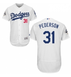 Mens Majestic Los Angeles Dodgers 31 Joc Pederson Authentic White Home 2017 World Series Bound Flex Base Jersey Mens Majestic Los Angeles Dodgers 31 Joc Pederson Authentic White Home 2017 World Series Bound Flex Base Jersey