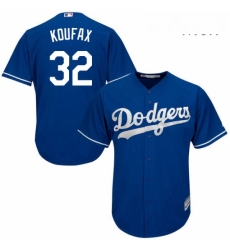 Mens Majestic Los Angeles Dodgers 32 Sandy Koufax Replica Royal Blue Alternate Cool Base MLB Jersey Mens Majestic Los Angeles Dodgers 32 Sandy Koufax Replica Royal Blue Alternate Cool Base MLB Jersey