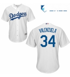 Mens Majestic Los Angeles Dodgers 34 Fernando Valenzuela Replica White Home Cool Base MLB Jersey Mens Majestic Los Angeles Dodgers 34 Fernando Valenzuela Replica White Home Cool Base MLB Jersey