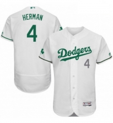 Mens Majestic Los Angeles Dodgers 4 Babe Herman White Celtic Flexbase Authentic Collection MLB Jersey Mens Majestic Los Angeles Dodgers 4 Babe Herman White Celtic Flexbase Authentic Collection MLB Jersey