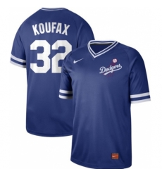 Mens Nike Los Angeles Dodgers 32 Sandy Koufax Royal Authentic Cooperstown Collection Stitched Baseball Jerse Mens Nike Los Angeles Dodgers 32 Sandy Koufax Royal Authentic Cooperstown Collection Stitched Baseball Jerse
