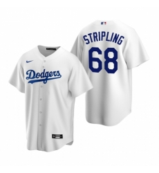 Mens Nike Los Angeles Dodgers 68 Ross Stripling White Home Stitched Baseball Jersey Mens Nike Los Angeles Dodgers 68 Ross Stripling White Home Stitched Baseball Jersey