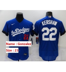 Men's Nike Los Angeles Dodgers Adrian Gonzalez 23 Blue Elite City Player Jersey Men's Nike Los Angeles Dodgers Adrian Gonzalez 23 Blue Elite City Player Jersey