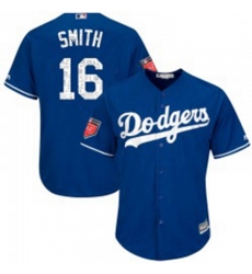 Will Smith Mens Los Angeles Dodgers Royal Replica Cool Base 2018 Spring Training Jersey Majestic Will Smith Mens Los Angeles Dodgers Royal Replica Cool Base 2018 Spring Training Jersey Majestic