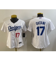 Women Los Angeles Dodgers 17 Miguel Vargas White Cool Base Stitched Baseball Jersey 2 Women Los Angeles Dodgers 17 Miguel Vargas White Cool Base Stitched Baseball Jersey 2