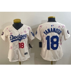 Women Los Angeles Dodgers 18 Yoshinobu Yamamoto Cream 2025 Tokyo Series Limited Stitched Baseball Jersey Women Los Angeles Dodgers 18 Yoshinobu Yamamoto Cream 2025 Tokyo Series Limited Stitched Baseball Jersey
