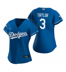 Women Los Angeles Dodgers 3 Chris Taylor Royal 2020 World Series Champions Replica Jersey Women Los Angeles Dodgers 3 Chris Taylor Royal 2020 World Series Champions Replica Jersey