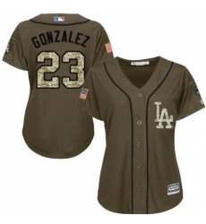 Women Los Angeles Dodgers Adrian Gonzalez Green Authentic Majestic Salute to Service MLB Jersey Women Los Angeles Dodgers Adrian Gonzalez Green Authentic Majestic Salute to Service MLB Jersey