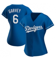 Women Los Angeles Dodgers Steve Garvey #6 Blue Stitched Baseball Jersey Women Los Angeles Dodgers Steve Garvey #6 Blue Stitched Baseball Jersey