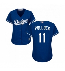 Womens Los Angeles Dodgers 11 A J Pollock Authentic Royal Blue Alternate Cool Base Baseball Jersey Womens Los Angeles Dodgers 11 A J Pollock Authentic Royal Blue Alternate Cool Base Baseball Jersey
