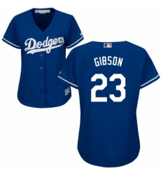 Womens Majestic Los Angeles Dodgers 23 Kirk Gibson Authentic Royal Blue Alternate Cool Base MLB Jersey Womens Majestic Los Angeles Dodgers 23 Kirk Gibson Authentic Royal Blue Alternate Cool Base MLB Jersey