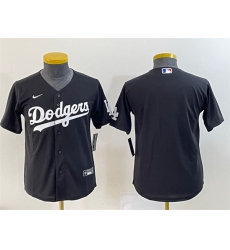 Youth Los Angeles Dodgers Blank Black Stitched Baseball Jersey Youth Los Angeles Dodgers Blank Black Stitched Baseball Jersey