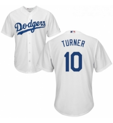 Youth Majestic Los Angeles Dodgers 10 Justin Turner Authentic White Home Cool Base MLB Jersey Youth Majestic Los Angeles Dodgers 10 Justin Turner Authentic White Home Cool Base MLB Jersey