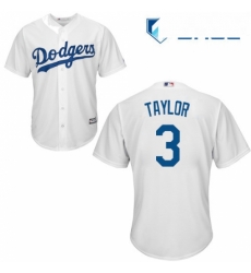 Youth Majestic Los Angeles Dodgers 3 Chris Taylor Authentic White Home Cool Base MLB Jersey Youth Majestic Los Angeles Dodgers 3 Chris Taylor Authentic White Home Cool Base MLB Jersey
