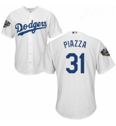 Youth Majestic Los Angeles Dodgers 31 Mike Piazza Authentic White Home Cool Base 2018 World Series MLB Jersey Youth Majestic Los Angeles Dodgers 31 Mike Piazza Authentic White Home Cool Base 2018 World Series MLB Jersey