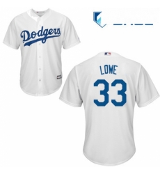 Youth Majestic Los Angeles Dodgers 33 Mark Lowe Replica White Home Cool Base MLB Jersey Youth Majestic Los Angeles Dodgers 33 Mark Lowe Replica White Home Cool Base MLB Jersey