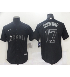Men Los Angeles Angels 17 Ohtani Black nickname 2021 Nike MLB Jersey Men Los Angeles Angels 17 Ohtani Black nickname 2021 Nike MLB Jersey