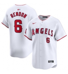 Men Los Angeles Angels 6 Anthony Rendon White Home Limited Stitched Baseball Jersey Men Los Angeles Angels 6 Anthony Rendon White Home Limited Stitched Baseball Jersey