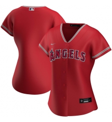 Los Angeles Angels Nike Women Alternate 2020 MLB Team Jersey Red Los Angeles Angels Nike Women Alternate 2020 MLB Team Jersey Red