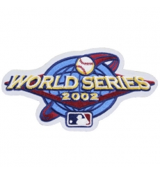 2002 MLB World Series Logo Jersey Biaog 2002 MLB World Series Logo Jersey Biaog