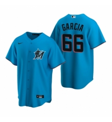 Mens Nike Miami Marlins 66 Jarlin Garcia Blue Alternate Stitched Baseball Jersey Mens Nike Miami Marlins 66 Jarlin Garcia Blue Alternate Stitched Baseball Jersey