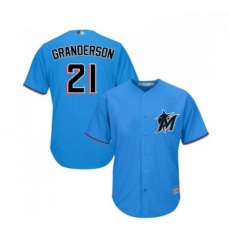 Youth Miami Marlins 21 Curtis Granderson Replica Blue Alternate 1 Cool Base Baseball Jersey Youth Miami Marlins 21 Curtis Granderson Replica Blue Alternate 1 Cool Base Baseball Jersey