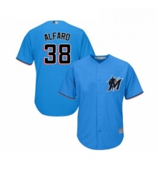 Youth Miami Marlins 38 Jorge Alfaro Replica Blue Alternate 1 Cool Base Baseball Jersey Youth Miami Marlins 38 Jorge Alfaro Replica Blue Alternate 1 Cool Base Baseball Jersey