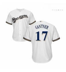 Mens Milwaukee Brewers 17 Jim Gantner Replica White Alternate Cool Base Baseball Jersey Mens Milwaukee Brewers 17 Jim Gantner Replica White Alternate Cool Base Baseball Jersey