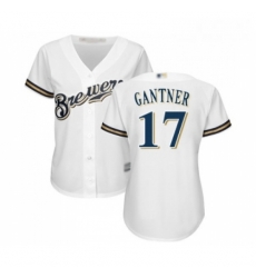 Womens Milwaukee Brewers 17 Jim Gantner Replica White Alternate Cool Base Baseball Jersey Womens Milwaukee Brewers 17 Jim Gantner Replica White Alternate Cool Base Baseball Jersey