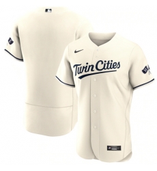 Men Minnesota Twins Blank Cream 2023 Home Alternate Flex Base Stitched Jersey Men Minnesota Twins Blank Cream 2023 Home Alternate Flex Base Stitched Jersey