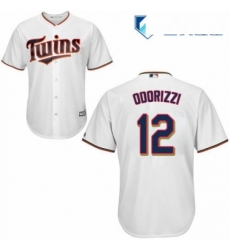 Mens Majestic Minnesota Twins 12 Jake Odorizzi Replica White Home Cool Base MLB Jersey Mens Majestic Minnesota Twins 12 Jake Odorizzi Replica White Home Cool Base MLB Jersey