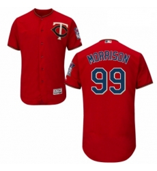 Mens Majestic Minnesota Twins 99 Logan Morrison Authentic Scarlet Alternate Flex Base Authentic Collection MLB Jersey Mens Majestic Minnesota Twins 99 Logan Morrison Authentic Scarlet Alternate Flex Base Authentic Collection MLB Jersey
