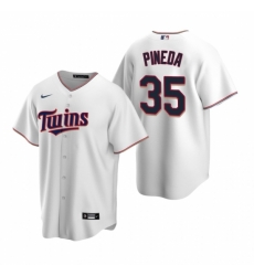 Mens Nike Minnesota Twins 35 Michael Pineda White Home Stitched Baseball Jersey Mens Nike Minnesota Twins 35 Michael Pineda White Home Stitched Baseball Jersey