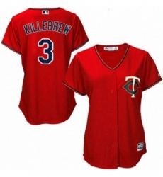 Womens Majestic Minnesota Twins 3 Harmon Killebrew Authentic Scarlet Alternate Cool Base MLB Jersey Womens Majestic Minnesota Twins 3 Harmon Killebrew Authentic Scarlet Alternate Cool Base MLB Jersey